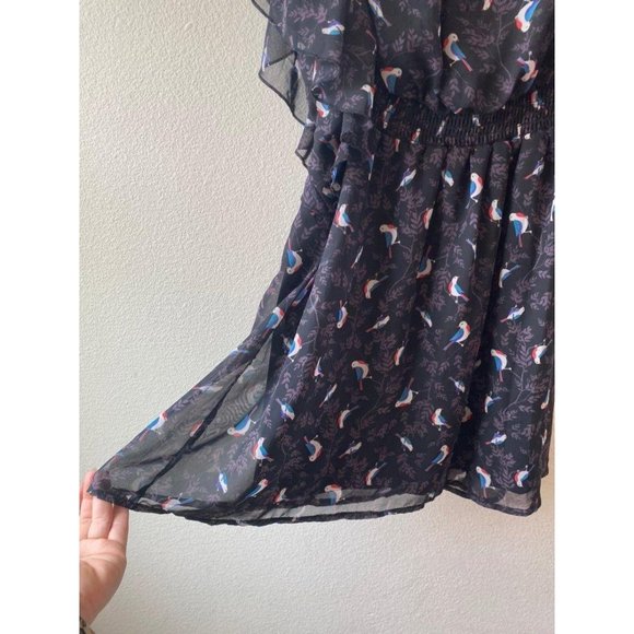 No Boundaries Flutter Sleeve Dress Sz M - Picture 5 of 5